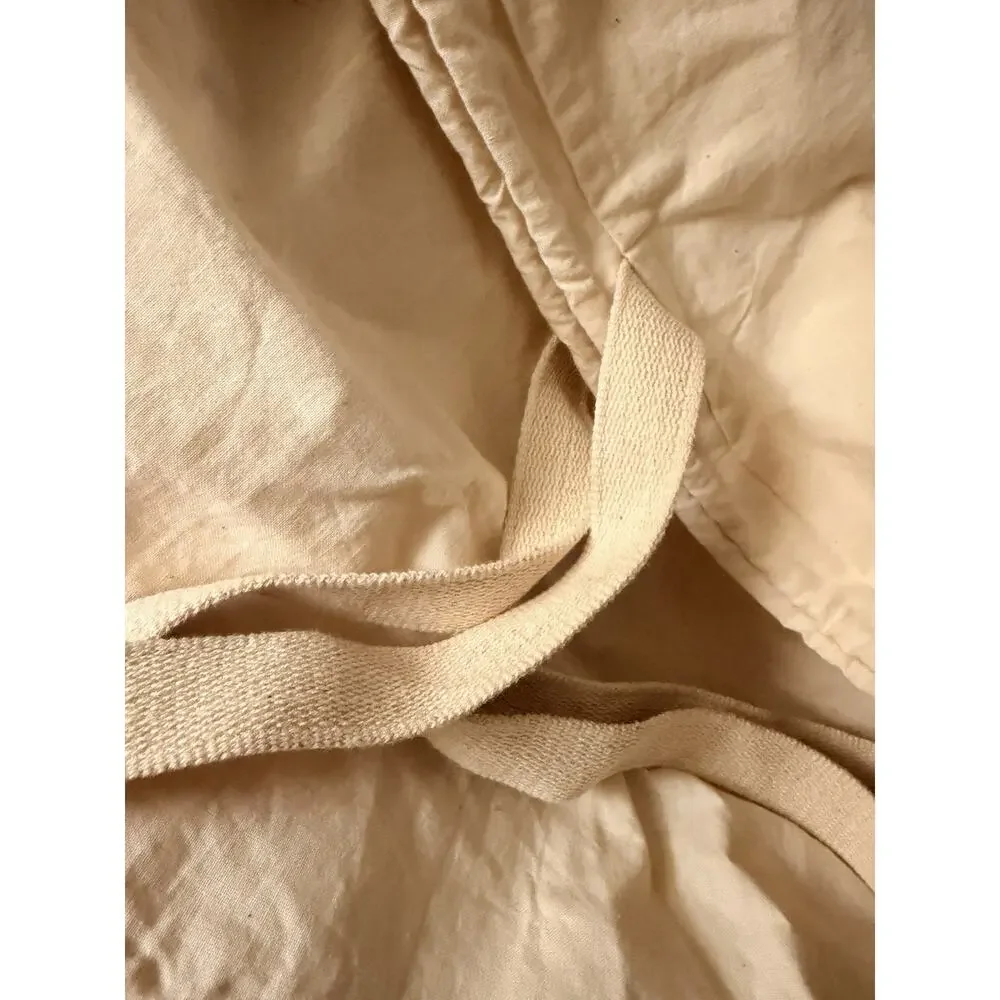 Laundry Bag Dorm Bag Large Spacious 22”x22”Drawstring 100% Cotton...2 Handles